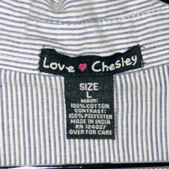 Love Chelsey Striped Spring Evening Dress - Picture 3 of 4